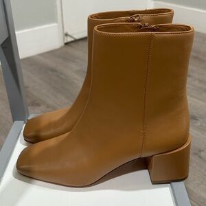 Womans Vince Tan Ankle boots size 7
